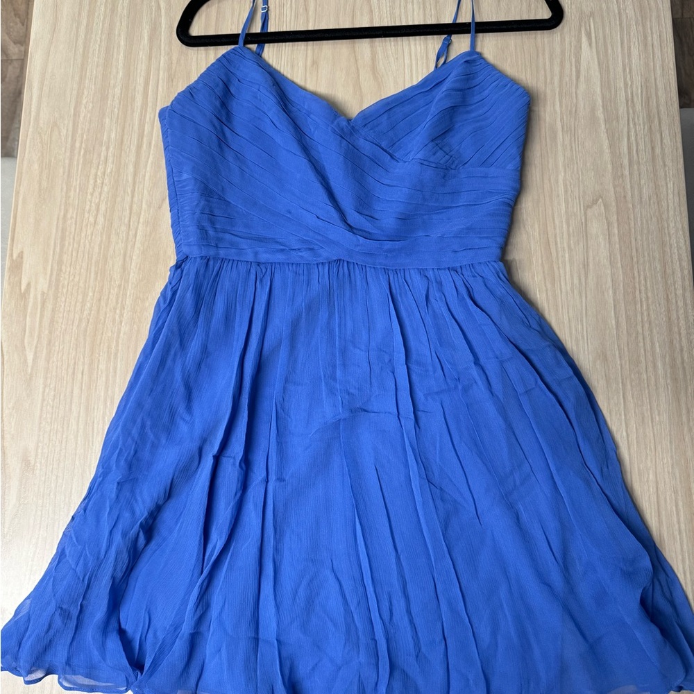 BCBGMaxAzria Vibrant Blue Mini Dress